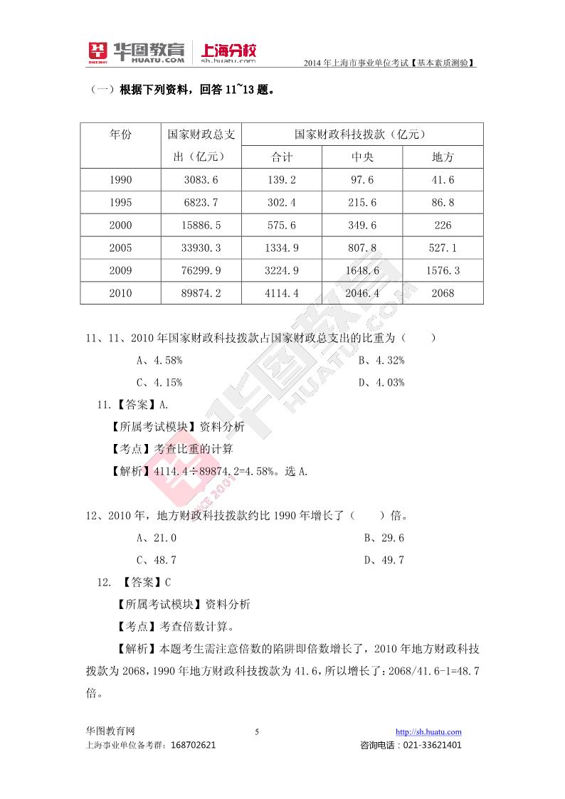 上海事业编考试题目深度分析与解读