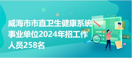 医疗卫生事业单位招聘2024，人才选拔与未来展望展望