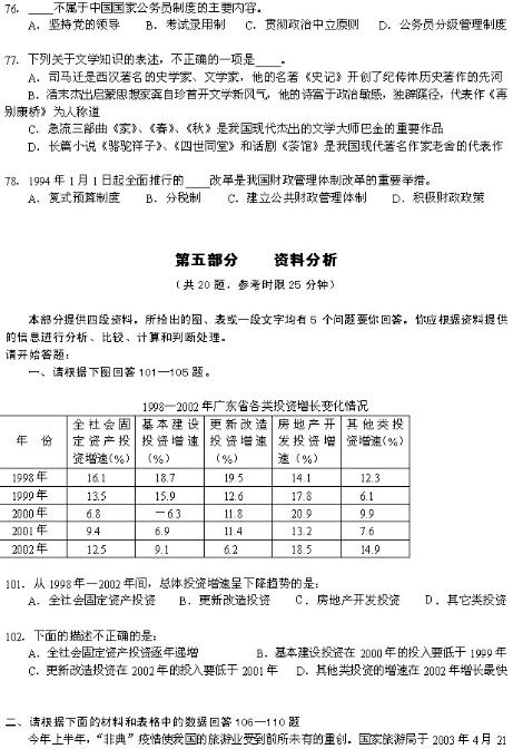 行测试卷全套真题深度解析及备考策略指南