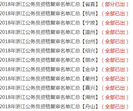 浙江公务员省考面试时间解析